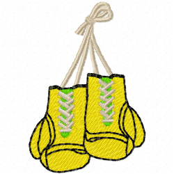 Boxing Embroidery Design 5